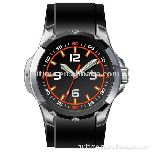 silicon mens watches , design sporty watches